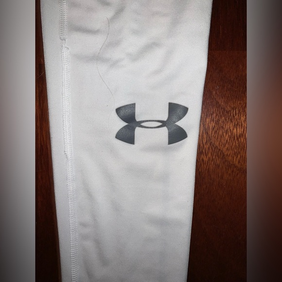 UNDER ARMOUR men’s white compression tights size medium - Picture 6 of 11